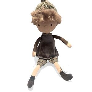 Jellycat Chestnut Doll Plush- Retired and New with Tags